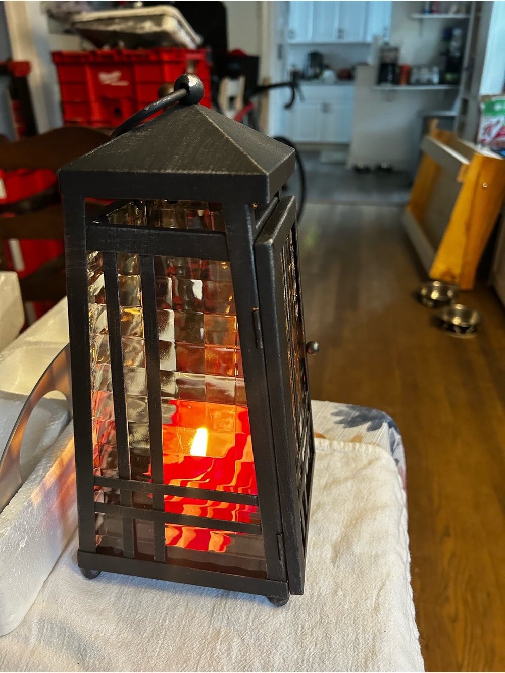 Partylite Small Lantern Decorative Pillar Candle